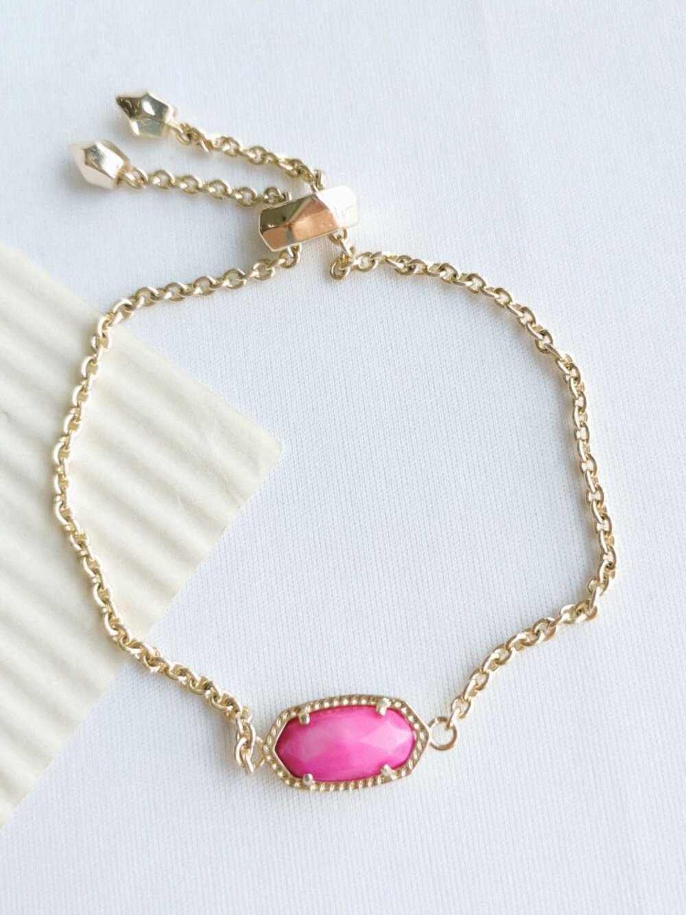 Kendra Scott Elaina Adjustable Chain Bracelet NEW